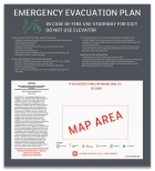 Guest Room Evacuation Plan