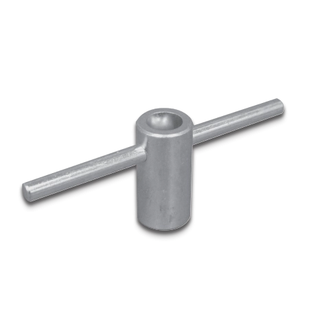 Mounting Wrench for Theft Resistant Nut & Bolt Assembly