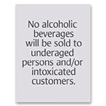 No Alcoholic Beverages To Be Sold - AL Code