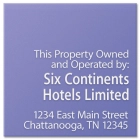 Owned and Operated By Plaque (Preferred)