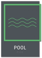 Pool Room Sign