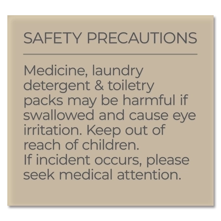 Safety Precautions Sign