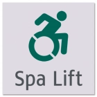 Spa Lift w/Dynamic ISA Symbol - Large