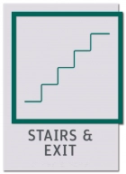 Stairs/Exit Sign