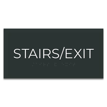Stairs/Exit Sign