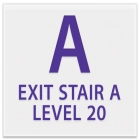 Stairway ID Sign - NYC Compliant