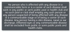State Pool Sign - Communicable Disease - Virginia Compliant
