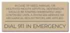 State Pool Sign - Dial 911 In Emergency - Nevada Compliant