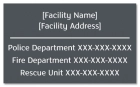 State Pool Sign - Facility Info - Maryland Compliant