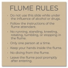 State Pool Sign - Flume Rules - Minnesota Compliant