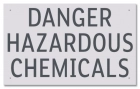 State Pool Sign - Hazardous Chemicals - Indiana Compliant