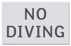 State Pool Sign - No Diving - Idaho Compliant