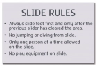 State Pool Sign - Pool Rules - Arkansas Compliant