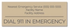 State Pool Sign - Pool Rules - Delaware Compliant