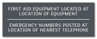 State Pool Sign - Pool Rules - Delaware Compliant