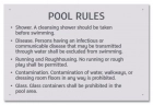 State Pool Sign - Pool Rules - Idaho Compliant