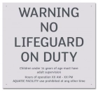 State Pool Sign - Pool Rules - New Mexico