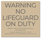 State Pool Sign - Pool Rules - New Mexico