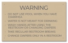 State Pool Sign - Pool Rules - Ohio Compliant