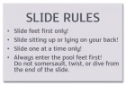 State Pool Sign - Pool Rules - Oregon Compliant