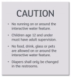 State Pool Sign - Pool Rules - Utah Compliant