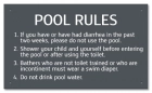 State Pool Sign - Pool Rules - Virginia Compliant