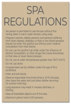 State Pool Sign - Spa Regulations - Nebraska Compliant