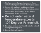 State Pool Sign - Spa Rules - Atlanta, Georgia Compliant