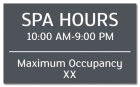 State Pool Sign - Spa Rules - Georgia Compliant