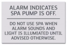 State Pool Sign - Spa Rules