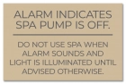 State Pool Sign - Spa Rules