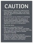 State Pool Sign - Spa Rules - New York Compliant