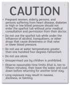State Pool Sign - Spa Rules - Ohio Compliant