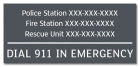 State Pool Signs - Emergency - Tennessee Compliant