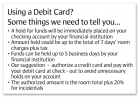 "Using a Debit Card?"