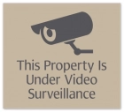 Video Surveillance Sign - Acrylic