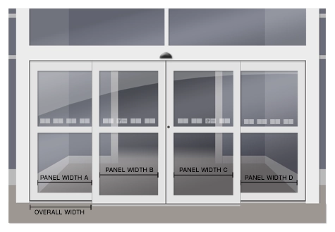 Vinyl Graphics for Holiday Inn Resort 4-Panel Sliding Door