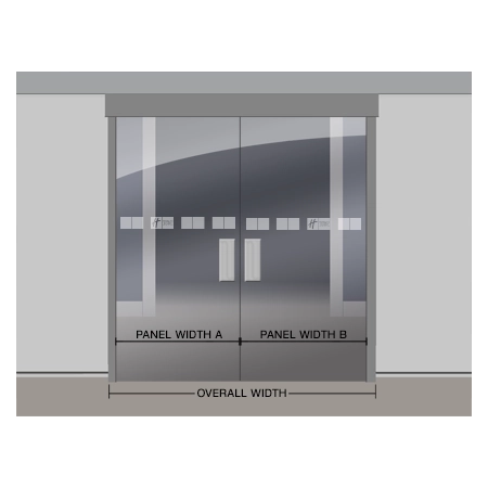 Vinyl Graphics for Holiday Inn Resort2-Panel Hinged Door