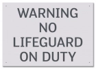 Warning: No Lifeguard on Duty - Missouri