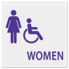 Women Sign w/Female & ISA Symbols