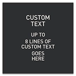 10-Line General Information Sign