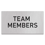 2-Line Common Room Sign