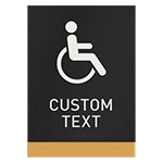 2-Line Custom Regulatory Sign