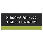 2-Line Directional Sign