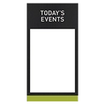 2-Line Informational Sign w/ Insert Window