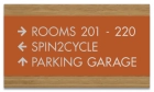 3-Line Directional Sign