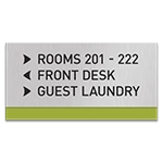 3-Line Directional Sign