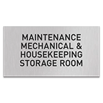 4-Line Common Room Sign