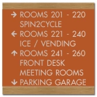 8-Line Directional Sign