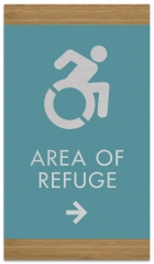 Accessible Direction Sign w/ Dynamic ISA